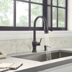 Marchand Single Handle Pull-Down Sprayer Kitchen Faucet In Legacy Bronze -Master Lock Store 400653d588c5c60c343111c54dda48b0 1800x1800