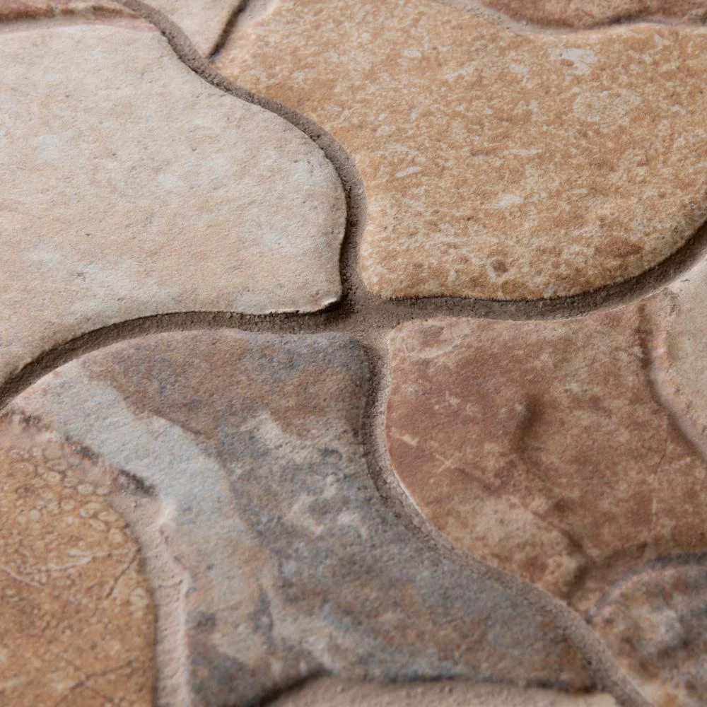 Merola Tile Attica Beige 16-7/8 In. X 16-7/8 In. Ceramic Floor And Wall Tile (14.15 Sq. Ft. / Case) 6 Merola Tile Attica Beige 16-7/8 In. X 16-7/8 In. Ceramic Floor And Wall Tile (14.15 Sq. Ft. / Case) - Image 4