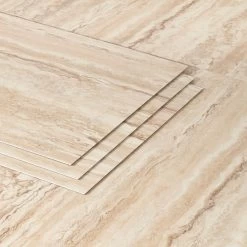 Artmore Tile Loseta Riverstone Fossil 18-in X 36-in Waterproof Luxury Flooring (36-sq Ft) -Master Lock Store 42366631 1800x1800