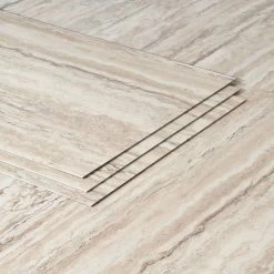 Artmore Tile Loseta Riverstone Fossil 18-in X 36-in Waterproof Luxury Flooring (36-sq Ft) -Master Lock Store 42384687 1800x1800