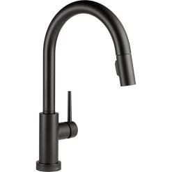 Trinsic Single-Handle Pull-Down Sprayer Kitchen Faucet With MagnaTite Docking In Matte Black -Master Lock Store 476970fe6b472e842a967b2d8ca6543f 6399767f c7f9 460d bb2f 3bda191ac48d 1800x1800