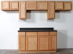 Quality One™ 54" X 24" Unfinished Oak Laundry Wall Cabinet -Master Lock Store 479 6640 10ft UnfinishedOak 1800x1800