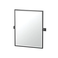 Elevate 32.5 In. X 27.63 In. Framed Rectangle Mirror In Matte Black -Master Lock Store 47e747c9b2d669f44a2ee5bc7b2c4550 1800x1800