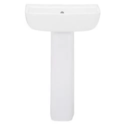 Barclay Products Series 600 20 In. Pedestal Combo Bathroom Sink With 1 Faucet Hole In White -Master Lock Store 49f7c3548ca431e0d44ffac40a6da875 1800x1800