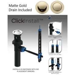 Modern Single Hole Single-Handle Low-Arc Bathroom Faucet In Matte Gold 19 Modern Single Hole Single-Handle Low-Arc Bathroom Faucet In Matte Gold -Master Lock Store 512afa5246baece46b534baf48da23e4 1800x1800