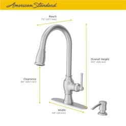 Marchand Single Handle Pull-Down Sprayer Kitchen Faucet In Legacy Bronze -Master Lock Store 5153dadcf349b10ab917adf5b874cd0b 1800x1800