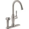 Arsdale Single-Handle Standard Kitchen Faucet In Vibrant Stainless With On-Deck Sidespray -Master Lock Store 515c738e922b8eba907173d40cb67b11 1800x1800