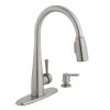 900 Series Single-Handle Pull-Down Sprayer Kitchen Faucet With Soap Dispenser In Stainless Steel -Master Lock Store 518f054f92aeae6b7b18e69e5f7cafec 1800x1800