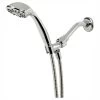 1-Spray 3.3 In. Single Wall Mount Handheld Shower Head In Chrome