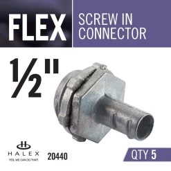 1/2 In. Flexible Metal Conduit (FMC) Screw-In Connector (5-Pack) 13 1/2 In. Flexible Metal Conduit (FMC) Screw-In Connector (5-Pack) -Master Lock Store 5ed9bf8dec78507c35548fea5d7fda01 1800x1800