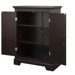 Elegant Home Fashions Alfa 24-in W X 32-in H X 12.5-in D Dark Espresso MDF Freestanding Linen Cabinet 12 Elegant Home Fashions Alfa 24-in W X 32-in H X 12.5-in D Dark Espresso MDF Freestanding Linen Cabinet -Master Lock Store 674278016119 12050040 1800x1800