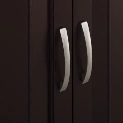 Elegant Home Fashions Alfa 24-in W X 32-in H X 12.5-in D Dark Espresso MDF Freestanding Linen Cabinet 13 Elegant Home Fashions Alfa 24-in W X 32-in H X 12.5-in D Dark Espresso MDF Freestanding Linen Cabinet -Master Lock Store 674278016119 12050041 1800x1800