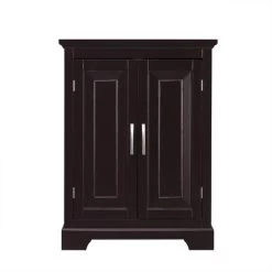 Elegant Home Fashions Alfa 24-in W X 32-in H X 12.5-in D Dark Espresso MDF Freestanding Linen Cabinet 17 Elegant Home Fashions Alfa 24-in W X 32-in H X 12.5-in D Dark Espresso MDF Freestanding Linen Cabinet -Master Lock Store 674278016119xl 1800x1800