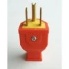 Project Source 15-Amp-Volt Orange 3-Wire Grounding Plug