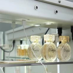 Spazio 24 In. W X 30 In. H Recessed Or Surface Mount Medicine Cabinet With LED Lighting, Mirror Defogger And Left Hinge -Master Lock Store 6f480ecf105ed874674a479f33082875 1800x1800