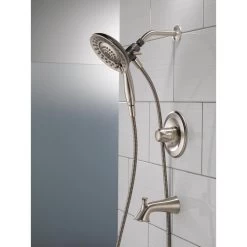 Lahara In2ition 2-in-1 Single-Handle 5-Spray Tub And Shower Faucet In Brushed Nickel -Master Lock Store 71113907e49788d841baf8967c698264 1800x1800