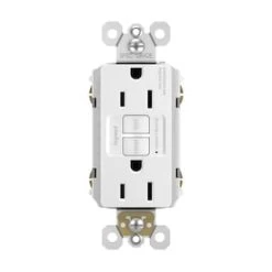 Legrand Radiant White 15-Amp Decorator GFCI Residential/Commercial Outlet