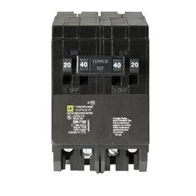 Square D Homeline 40-Amp 4-Pole Quad Circuit Breaker 3 Square D Homeline 40-Amp 4-Pole Quad Circuit Breaker