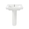 American Standard Boulevard Pedestal Combo Bathroom Sink In White