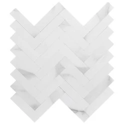 Bond Tile Easy Luxe Herringbone Calacatta 10.31 In. X 10.31 In. SPC Peel And Stick Tile (0.73 Sq. Ft. / Sheet) -Master Lock Store 7a2a38cd 63f2 4d9c a7d0 e5d562cac47e.f3ef8690f71eee02d6aff417a7fb2219 1800x1800