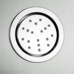 AKDY 39-in Stainless Steel 2-Spray Shower Panel System (Valve Included) -Master Lock Store 810764025344 10486258 1800x1800