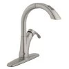 Ginger Single-Handle Pull-Down Sprayer Kitchen Faucet In Brushed Nickel -Master Lock Store 81467068da79d3e1fcecf5d3e20effb8 1800x1800