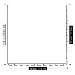 Perfection Floor Tile Vintage Wood Collection 6-Piece 20-in X 20-in Moss Oak Vinyl Tile -Master Lock Store 815111023547 16481100 1800x1800