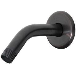 AquaSource 0.5-in Oil Rubbed Bronze Shower Arm And Flange