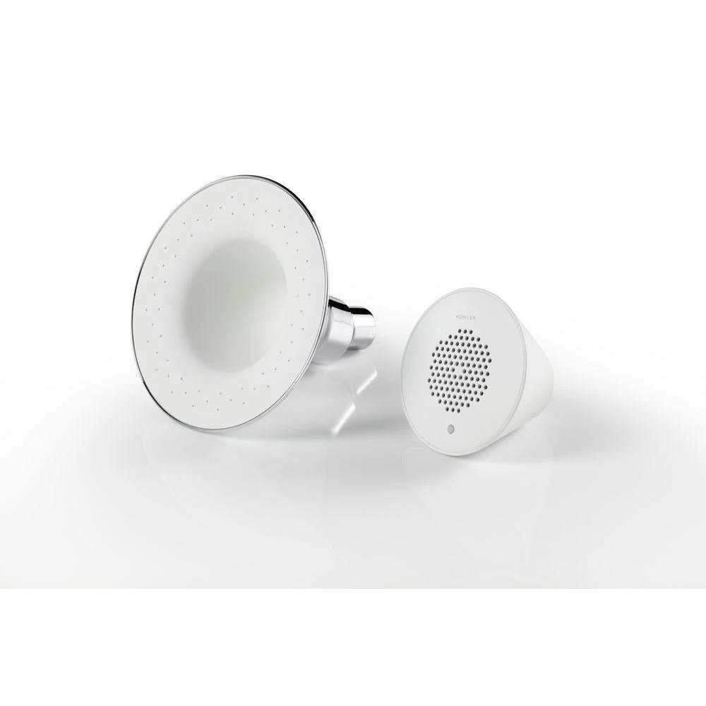 Moxie 1-Spray 5 In. Single Wall Mount Fixed Shower Head In Polished Chrome 13 Moxie 1-Spray 5 In. Single Wall Mount Fixed Shower Head In Polished Chrome - Image 11