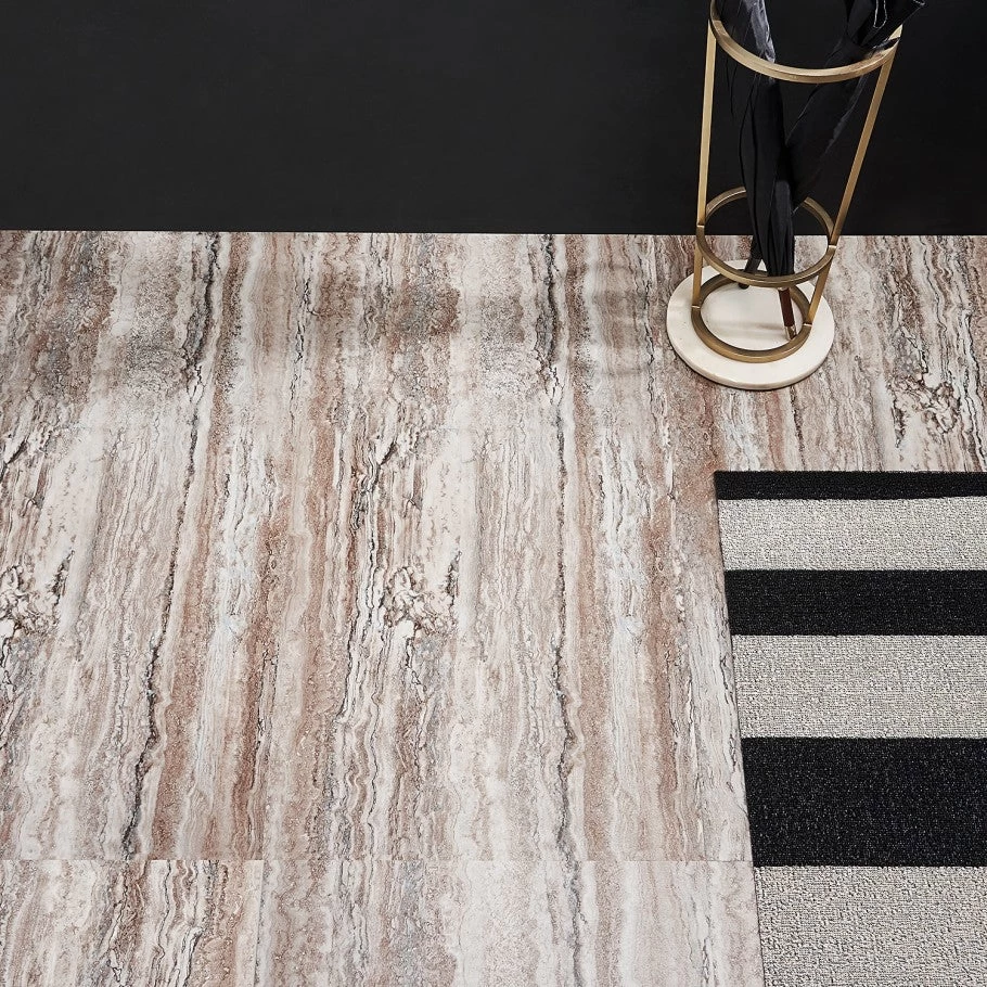 Bond Tile Polaris 28mil Riverstone Azulene 18 In. X 36 In. Glue Down Luxury Vinyl Tile (8 Pieces 36 Sq. Ft. / Box) 3 Bond Tile Polaris 28mil Riverstone Azulene 18 In. X 36 In. Glue Down Luxury Vinyl Tile (8 Pieces 36 Sq. Ft. / Box)