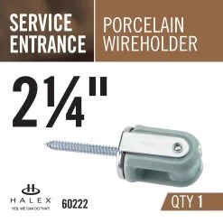 2-1/4 In. Service Entrance (SE) Porcelain Wire Holder -Master Lock Store 9337f25b0df06bf97ba644e7c91eb69e 1800x1800