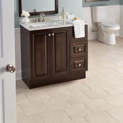TrafficMaster Laguna Bay 12 In. X 12 In. Cream Ceramic Floor And Wall Tile (14.53 Sq. Ft. / Case) 14 TrafficMaster Laguna Bay 12 In. X 12 In. Cream Ceramic Floor And Wall Tile (14.53 Sq. Ft. / Case) -Master Lock Store 94a4a9dbea64dea3174739d97395f5b4 1800x1800