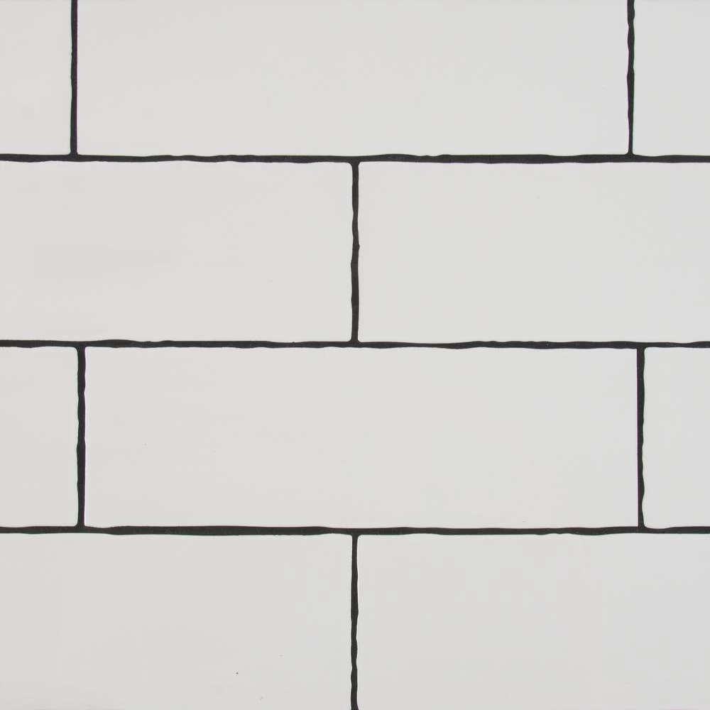 MSI White Crafted 3 In. X 12 In. Glossy Ceramic White Subway Tile (13 Sq. Ft. / Case) 4 MSI White Crafted 3 In. X 12 In. Glossy Ceramic White Subway Tile (13 Sq. Ft. / Case) - Image 2