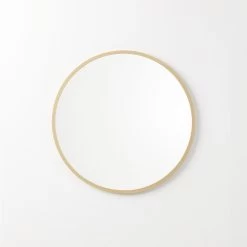 24 In. X 24 In. Rubber Framed Round Bathroom Vanity Mirror In Matte Gold -Master Lock Store 9d8ca2efc3e96702bacc3598363741f0 b2d914db 0ffb 4a3c 949d 6646b31f7e46 1800x1800