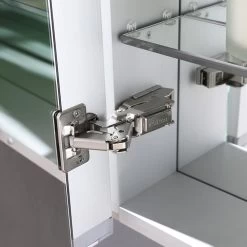 Spazio 24 In. W X 36 In. H Recessed Or Surface Mount Medicine Cabinet With LED Lighting, Mirror Defogger And Left Hinge -Master Lock Store 9e146873d75b7b476d4f189b73a828d8 073a395f 3d3a 46f9 810c a87cef32ef75 1800x1800