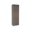 Fresca 18"W X 12"D X 59"H Gray Oak Linen Cabinet