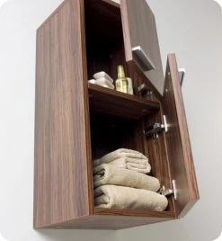 Fresca 13"W X 12"D X 27"H Walnut Linen Cabinet -Master Lock Store FST8091GW 3 b0cd8419 5c7b 4f25 97a1 e4e6aeb05f54 1800x1800