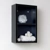 Fresca 12"W X 6"D X 20"H Black Linen Cabinet -Master Lock Store FST8092BW 1 3fdeb7b1 4ca0 4bd4 8820 dbca68659950 1800x1800