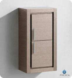 Fresca 16"W X 10"D X 30"H Gray Oak Linen Cabinet -Master Lock Store MSST8140GO 3 3f076282 5bf5 4604 a5a9 560b931b6dd5 1800x1800