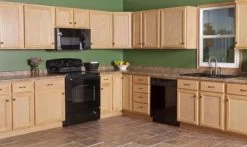 Quality One™ 54" X 24" Unfinished Oak Laundry Wall Cabinet -Master Lock Store QualityOne Kitchen 1800x1800