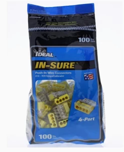 IDEAL In-Sure 100-Pack Yellow Push-In Wire Connectors -Master Lock Store ScreenShot2020 09 26at5.49.37PM 1800x1800