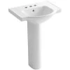 KOHLER Veer 24 In. Vitreous China Pedestal Combo Bathroom Sink In White With Overflow Drain -Master Lock Store a0cda90259945c3e844b4a1c9f94a33e 1800x1800