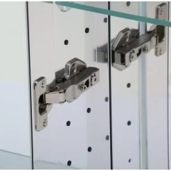 36 In. W X 30 In. H Frameless Recessed Or Surface-Mount Bi-View Bathroom Medicine Cabinet With Beveled Mirror -Master Lock Store a0f58806c4e35b737e6533e2a9cd6cd2 1800x1800