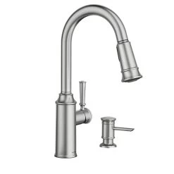 Glenshire Single-Handle Pull-Down Sprayer Kitchen Faucet With Reflex And Power Clean In Spot Resist Stainless -Master Lock Store a155f896825db814c09269544ef5ad0d 1800x1800
