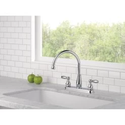 Foundations 2-Handle Standard Kitchen Faucet In Chrome -Master Lock Store a172bec269322ee89f3ac513feb3ac2c 1800x1800