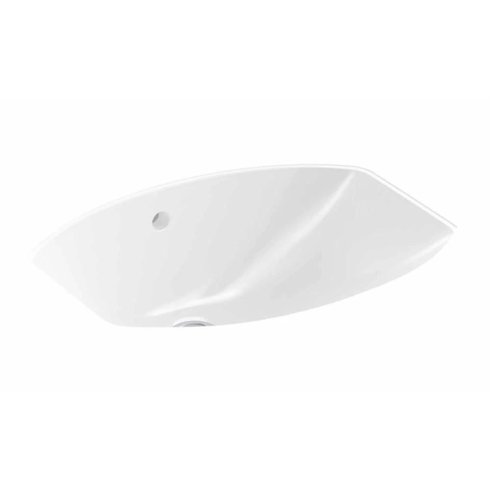 KOHLER Elmbrook Undermount Bathroom Sink In White 3 KOHLER Elmbrook Undermount Bathroom Sink In White