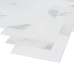Bond Tile Easy Luxe Herringbone Calacatta 10.31 In. X 10.31 In. SPC Peel And Stick Tile (0.73 Sq. Ft. / Sheet) -Master Lock Store a40eae9b c5f3 49a1 a424 33aec0149a34.c3bc286b65c5813a95be4c013df7a837 1800x1800