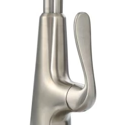 Pasadena Single-Handle Pull-Down Sprayer Kitchen Faucet With Soap Dispenser In Stainless Steel -Master Lock Store a9d17fd8b429e90cab09b53f7572f43d 1800x1800