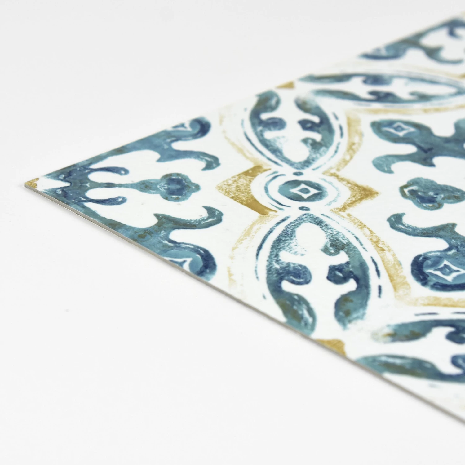 FloorPops Virgin Vinyl Blue FP3299 Tuscan Peel & Stick Floor Tiles 7 FloorPops Virgin Vinyl Blue FP3299 Tuscan Peel & Stick Floor Tiles - Image 5