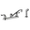 Constructor 2-Handle Standard Kitchen Faucet With Side Sprayer In Chrome -Master Lock Store b3eea8b22f622c3b28a790dff4198edb 1800x1800